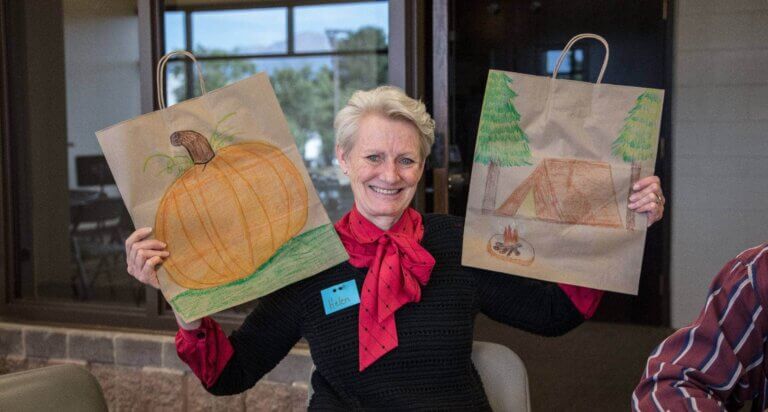 Meal Bag Art Inspires Dietitian To Volunteer