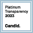 Platinum Transparency 2023 Candid Badge