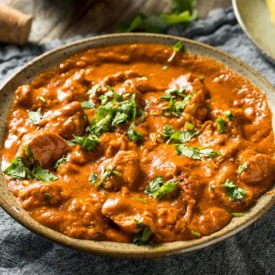 Bowl of butter chicken