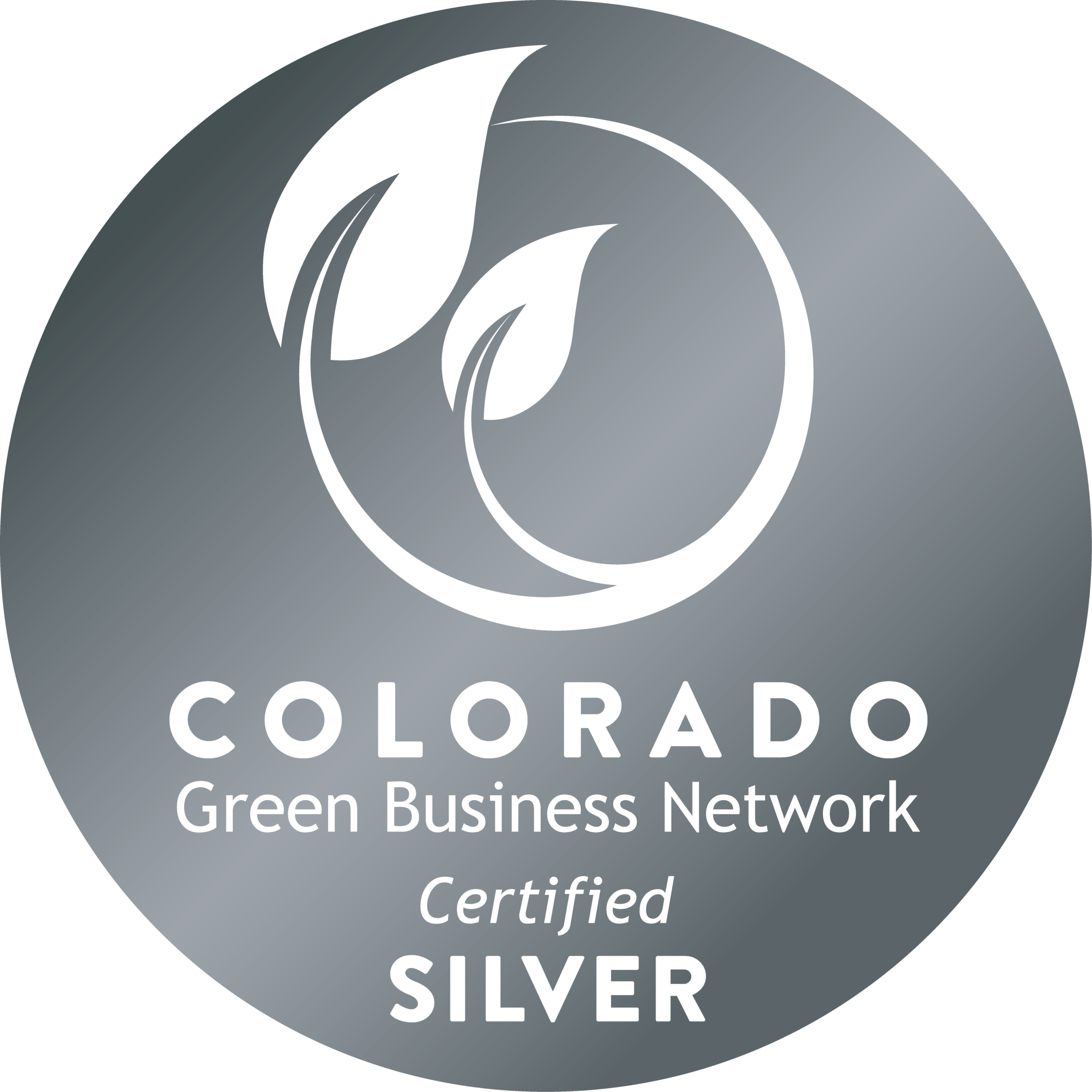 Colorado Green Business Network Certified Silver level member seal